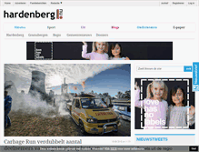 Tablet Screenshot of hardenberg.nu